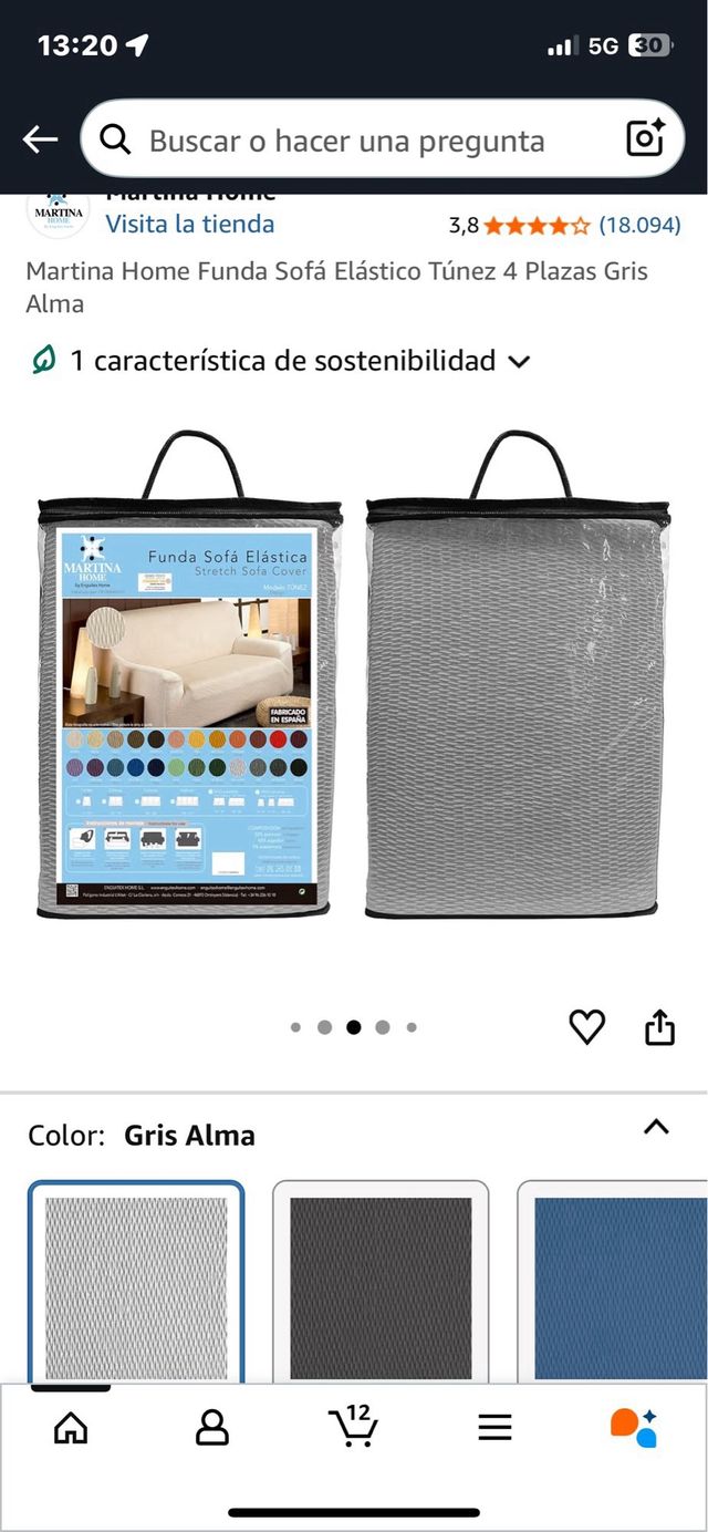 Fondi per divano elastico 4 posti grigio. Rif. 134