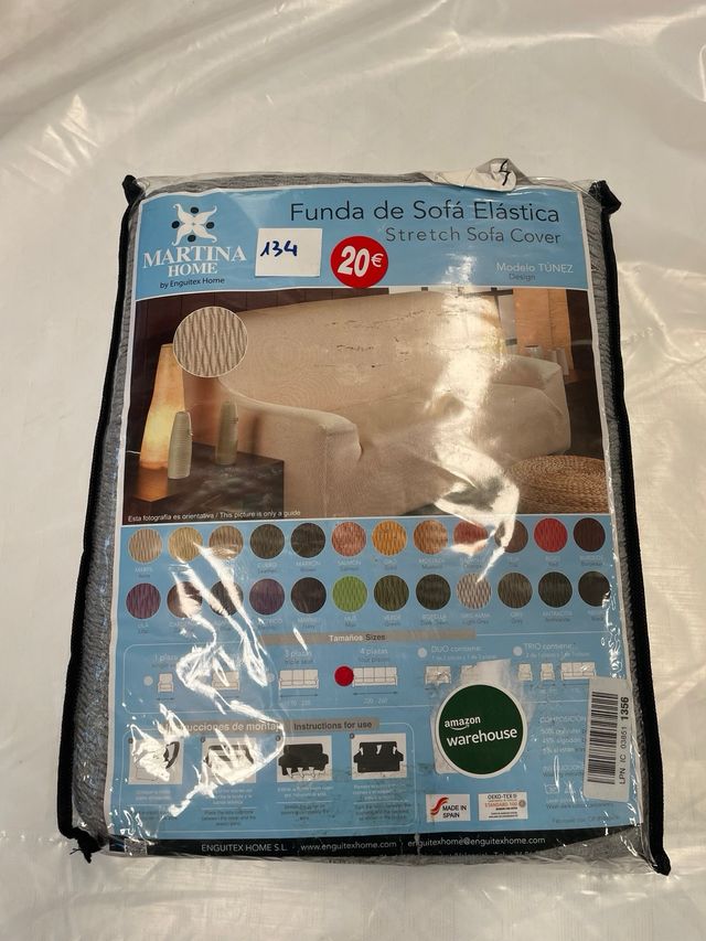 Fondi per divano elastico 4 posti grigio. Rif. 134