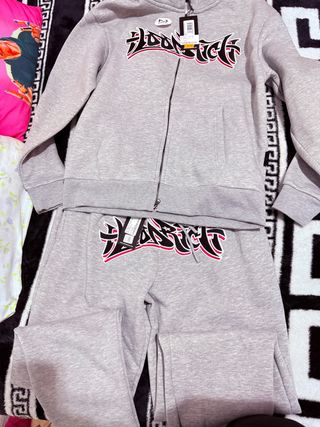 Chándal gris hoodrich nuevo