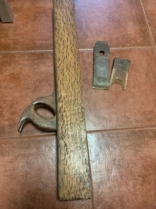 Cepillo carpintero antiguo largo 70cm