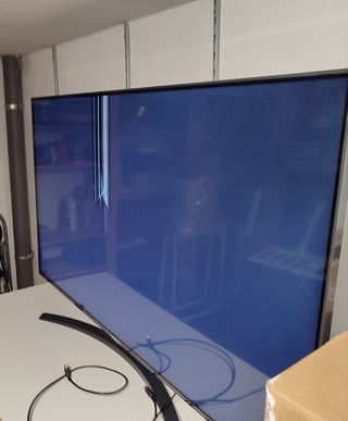 Smart TV LG 55 con golpe pantalla