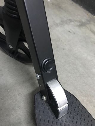 Patinete plegable negro