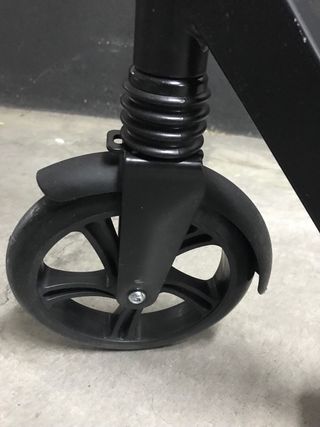 Patinete plegable negro