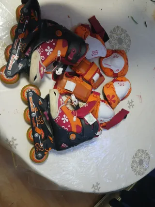 Patines niña Decathlon 3 ruedas