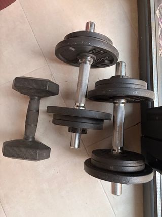 Mancuernas decathlon.