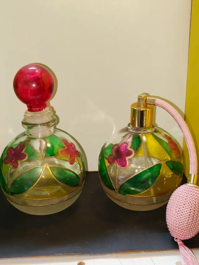 Coppie Boccette Profumo Vintage Floreale