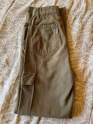 Pantalones cargo verdes