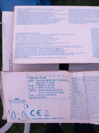 Piscina Hinchable Bestway Fast Set + Depuradora