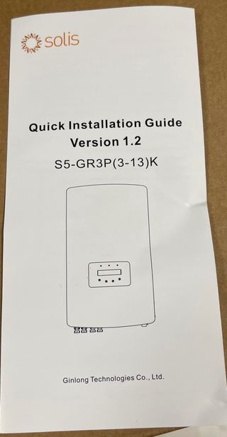 Inversor Solis S5-GR3P4K Nuevo