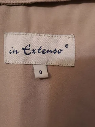 Chaquetón Hombre Beige y Marrón