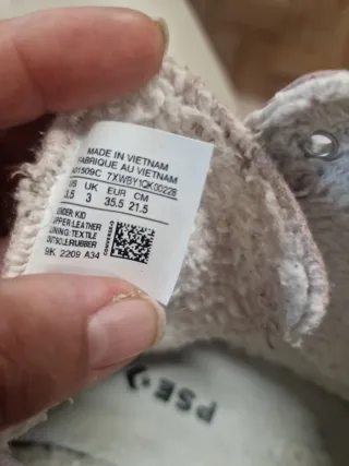 Deportivas Converse rosas de piel con forro