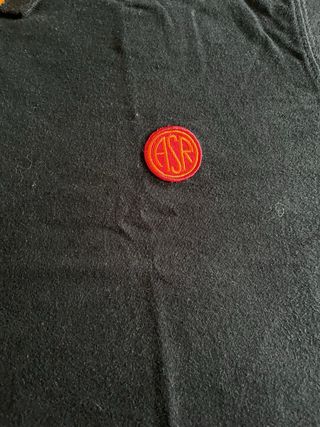 Polo AS Roma nero arancio Dinastía Romana 753