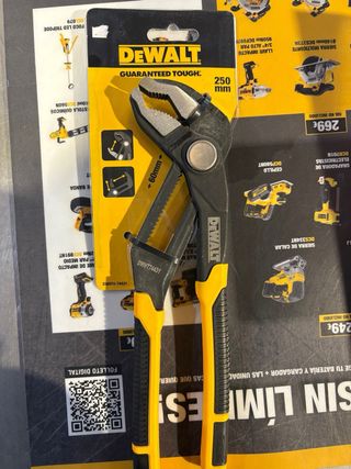Alicates Cremallera Dewalt 250mm