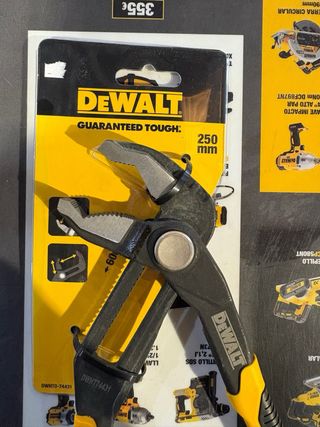 Alicates Cremallera Dewalt 250mm