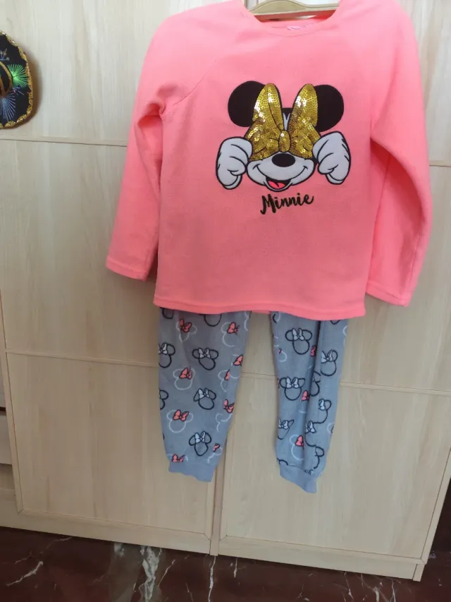 Pijama Minnie Mouse niña 8-10 años