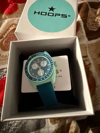 Orologio Hoops Blu e Verde