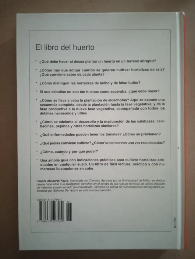 El libro del huerto guía práctica ilustrada par...