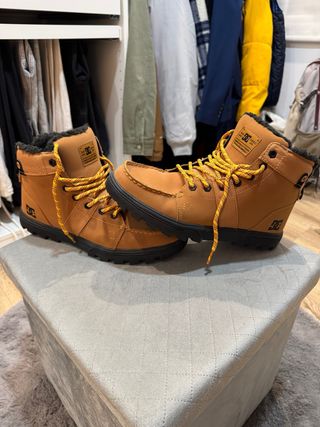 Botas DC Nieve Invierno Marrones y Negras