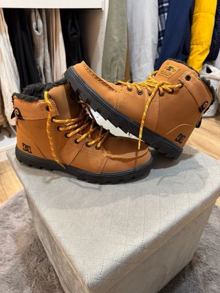 Botas DC Nieve Invierno Marrones y Negras