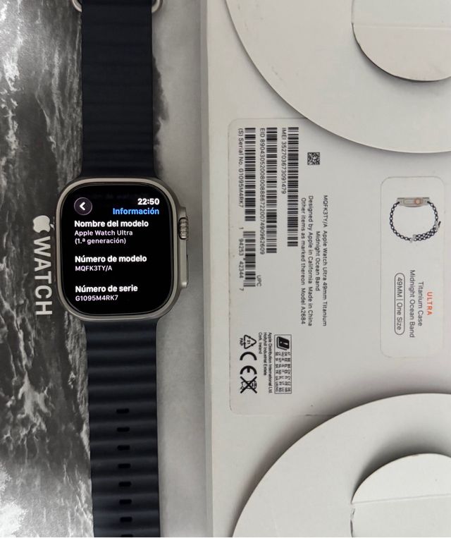 Apple Watch Ultra 100% Batería