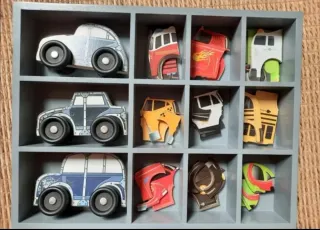 Puzzle magnético Imaginarium coches