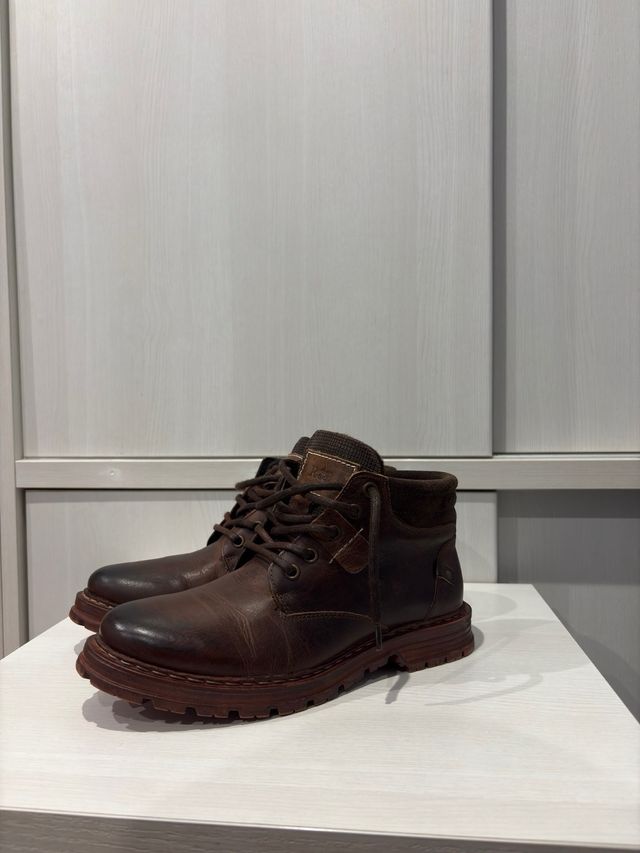 Botas de Piel Route 83 Marrones