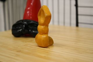 Statuetta in argilla Napoli handmade