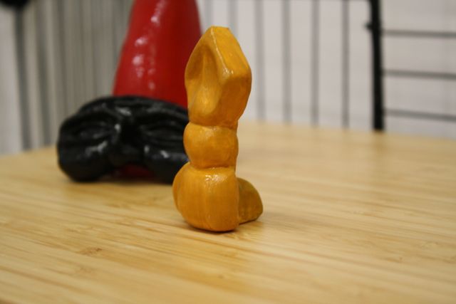 Statuetta in argilla Napoli handmade