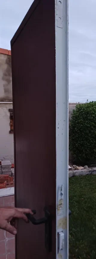 Puerta Ignífuga Marrón