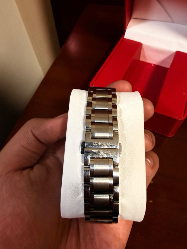 Reloj Master Automático Plata Blanco