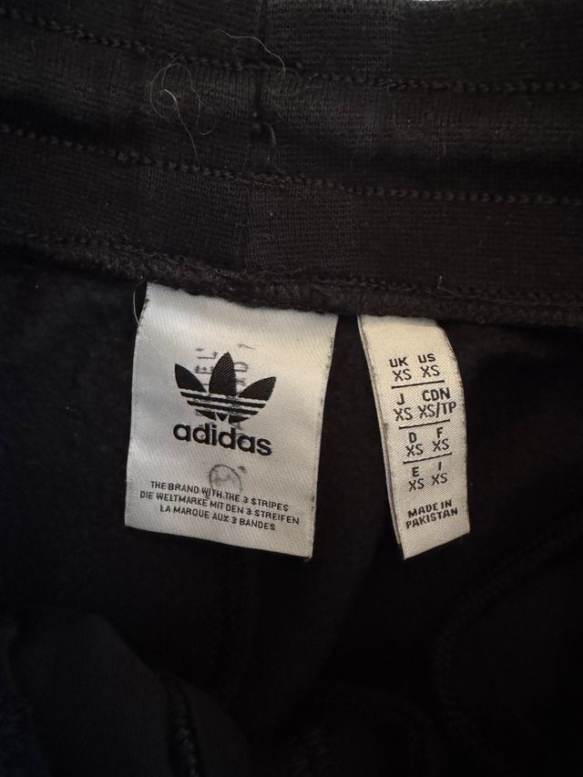 Pantalón chándal Adidas negro Talla XS