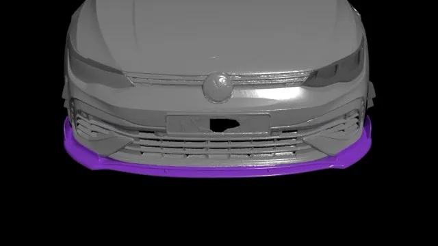 Lip Delantero Golf R MK8