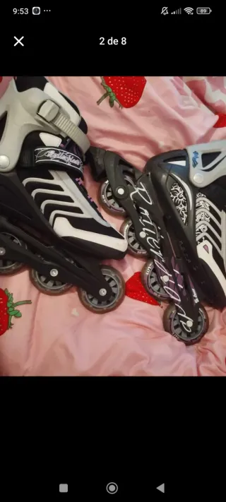 Patines en línea Rollerblade talla 40.5