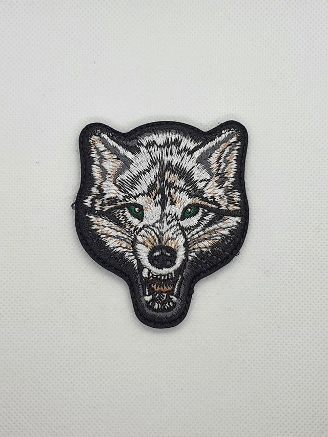 Parche bordado velcro [Lobo Blanco]