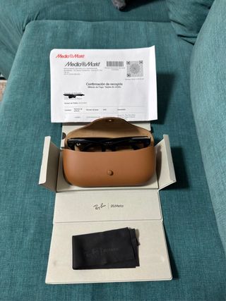 Gafas Ray-Ban Wayfarer Meta Negras NUEVAS