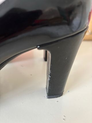 Zapatos Wonders charol piel serpiente talla 37