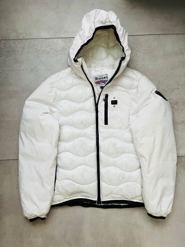 Giubbino Blauer USA Bianco Taglia L