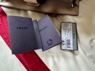 Borsa Prada Pelle Saffiano Beige