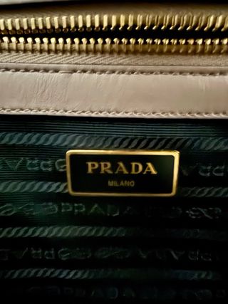 Borsa Prada Pelle Saffiano Beige