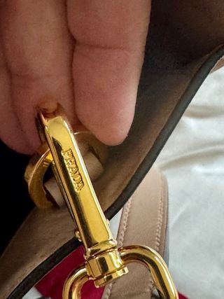 Borsa Prada Pelle Saffiano Beige