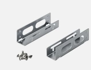 STAFFA MONTAGGIO HDD/SSD 3,5" SU SLOT 5,25" nuova