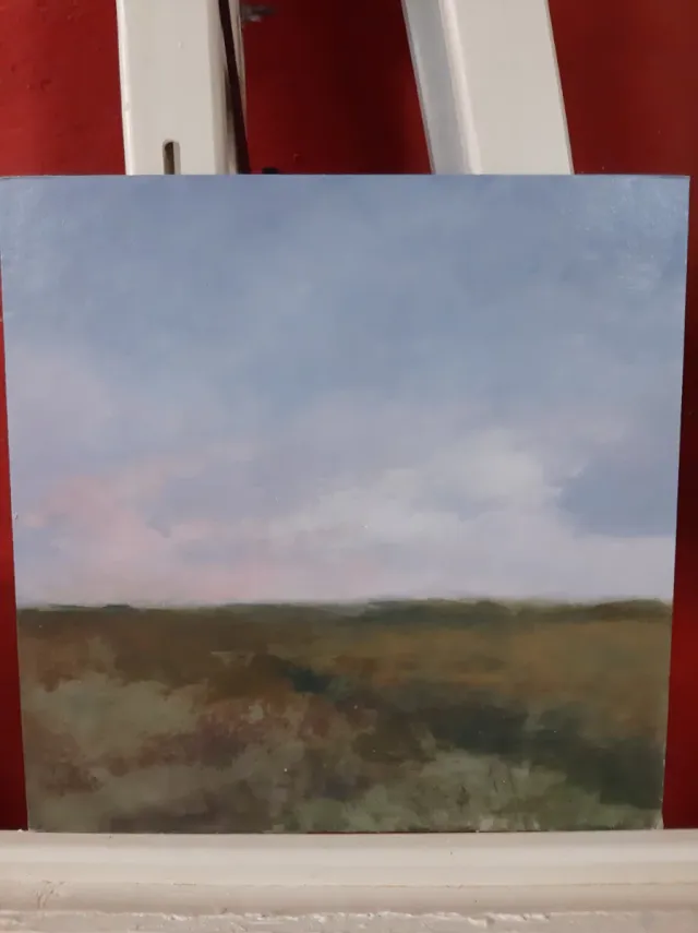 Óleo sobre cartón paisajes