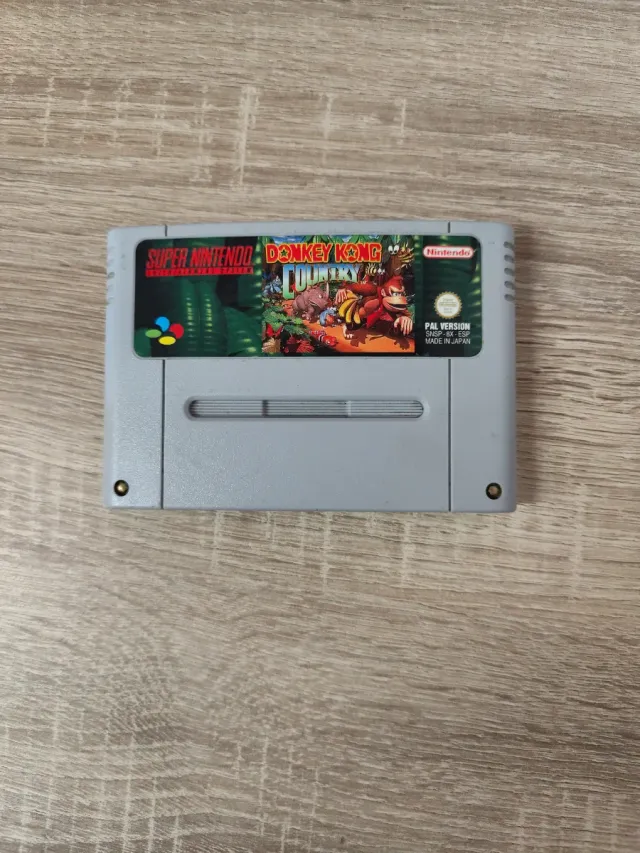 Donkey Kong Country Super Nintendo PAL