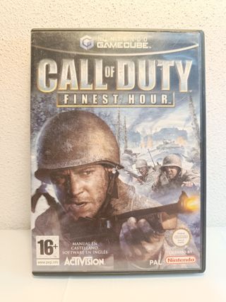 Call of Duty Finest Hour GameCube PAL ESP