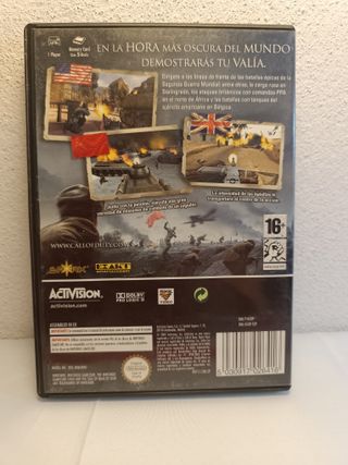 Call of Duty Finest Hour GameCube PAL ESP