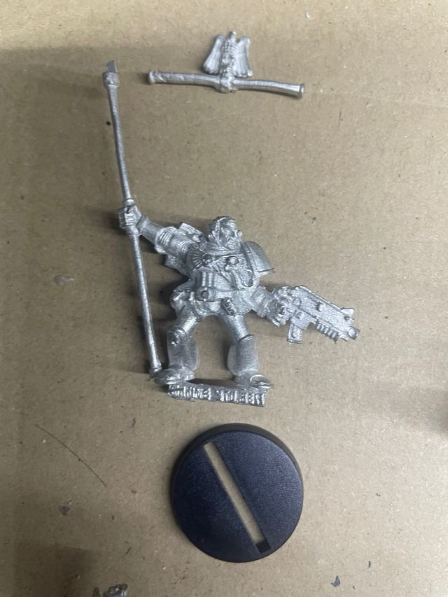 Figuras Marines Espaciales WH40K Metal