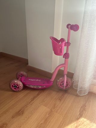 Patinete 3 ruedas  rosa