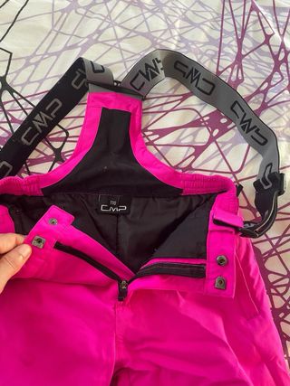 Pantalones de esquí niña CMP fucsia