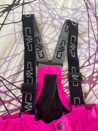 Pantalones de esquí niña CMP fucsia