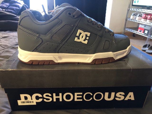 Zapatillas DC Shoes Grises Nuevas Caja